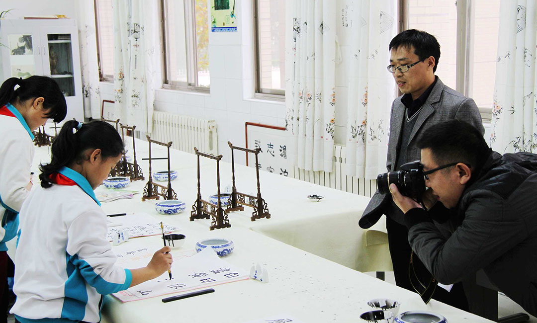 湖北常州书法教育微网站开发案例